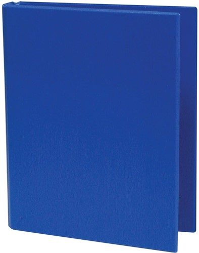 Ringmap, ft A5, 2 ringen van 25 mm, blauw