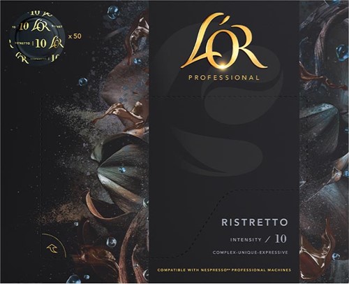 Douwe Egberts L'or professional discs Intensity 10, Ristretto, pak van 50 discs