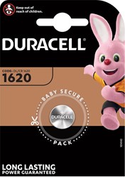 Duracell knoopcel Specialty Electronics CR1620, blister van 1 stuk