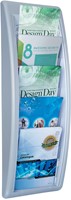 Paperflow wandfolderhouder zilver voor A5