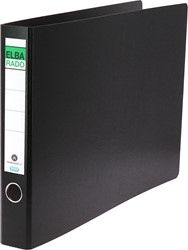 Elba Rado Ordner, ft A3 liggend, uit karton, rug van 5,5 cm, zwart
