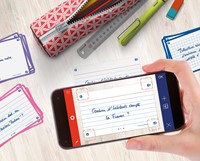 Oxford Flash 2.0 flashcard starterkit, gelijnd, A7, wit, pak van 80 vel-2