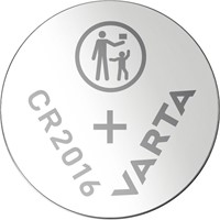 Batterij Varta knoopcel CR2016 lithium blister à 5stuk-3