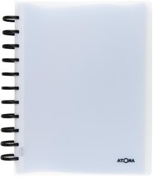 Atoma showalbum, voor ft A4, uit PP, met 100 tassen, geassorteerde kleuren