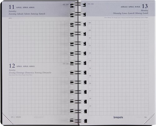 Brepols Building Technique Polyprop, zwart, 2026-2