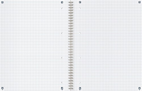 Oxford Origin spiraalschrift, ft A4+, 140 bladzijden, geruit 5 mm, blauw-3