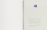 Oxford Origin spiraalschrift, ft A4+, 140 bladzijden, geruit 5 mm, grijs-2