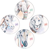 Oxford Boho Spirit spiraalschrift, ft A5, 120 bladzijden, geruit 5 mm, geassorteerde kleuren-5