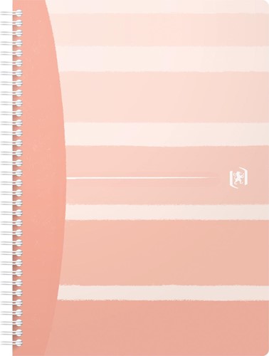 Oxford Iconics spiraalschrift, ft B5, 120 bladzijden, geruit 5 mm, geassorteerde kleuren-2
