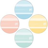 Oxford Iconics notitieboekje, ft 9 x 14 cm, 60 bladzijden, gelijnd, geassorteerde kleuren-4