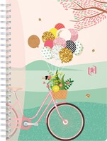 Oxford Horizons spiraalschrift, ft A5, 120 bladzijden, geruit 5 mm, geassorteerde kleuren-2