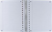 Oxford School collegeblok, ft A5+, 160 bladzijden, 17-gaats, gelijnd, assorti, 3 stuks-1
