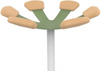 Unilux kapstok Aurora, wit/groen-2