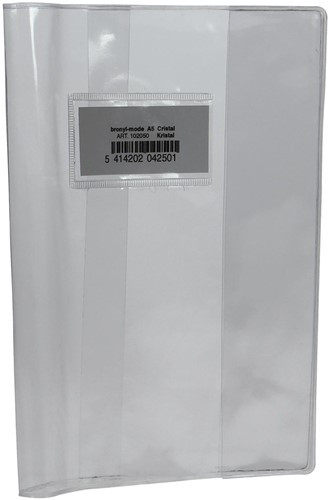 Bronyl schriftomslag ft 16,5 x 21 cm (schrift), kristal