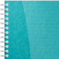 Oxford Office Essentials taskmanager, 230 bladzijden, ft 14,1 x 24,6 cm, aqua-3