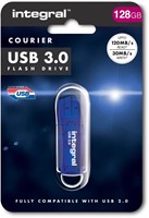 Integral Courier USB 3.0 stick, 128 GB