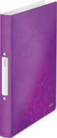 Leitz WOW ringmap, uit PP, ft A4, paars