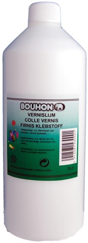 Bouhon vernislijm flacon van 1 l