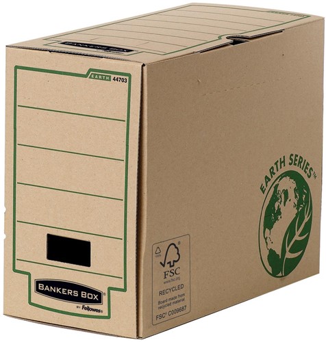 Bankers Box Earth Series, A4, transfer archiefdoos, rug van 15 cm