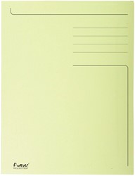 Exacompta dossiermap Foldyne ft 24 x 35 cm (voor ft folio), geel, pak van 50 stuks