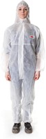 3M beschermende coverall, wit, large