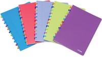 Atoma Tutti Frutti schrift, ft A4, 144 bladzijden, gelijnd, geassorteerde kleuren