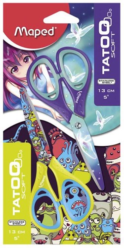 Maped schaar Tatoo Child blister met 2 stuks