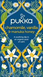 Pukka thee bio, Camomile - Vanilla, pak van 20 stuks