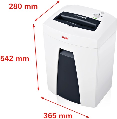 Papiervernietiger HSM Securio C18 stroken 5.8mm-2