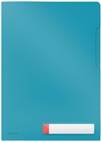 Leitz Cosy L-map, ft A4,  PP van 200 micron, ondoorzichtig, blauw