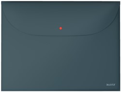 Leitz Cosy projectomslag A4, 2 compartimenten, uit PP, grijs