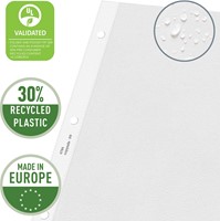 Leitz Premium Showtas A4 geopend, boven en links, 30% gerecycleerd plastic, pak van 100 stuks-1