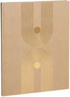 Gastenboek Exacompta Graphik 270x220mm blanco kraft-1