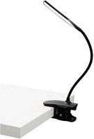 ALBA LED draadloze LED bureaulamp Clip, met klem, zwart
