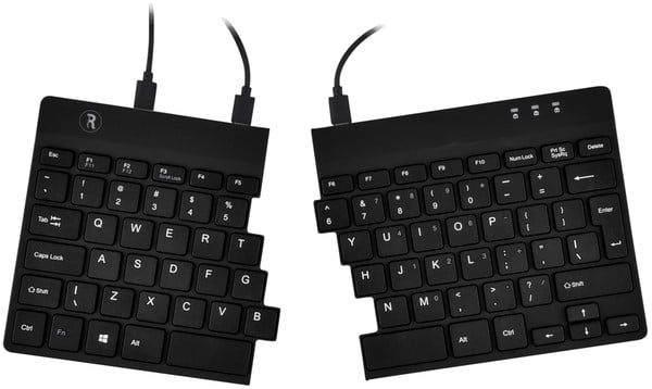 Ergonomisch split Azerty toetsenbord bestelt u online