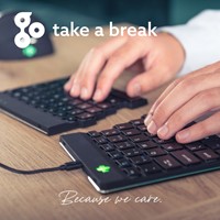 Toetsenbord R-GO Split AZERTY zwart-3