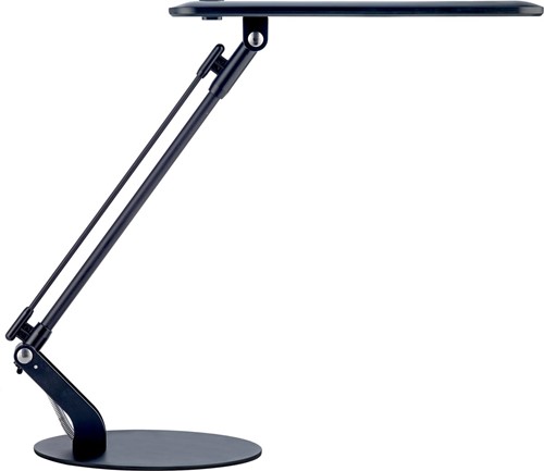Unilux bureaulamp Rumbaled, LED, zwart