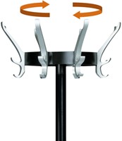 Kapstok Unilux Cypres staand zwart-2