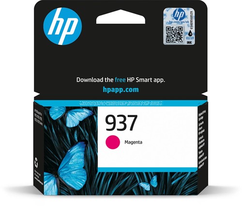 HP inktcartridge 937, 800 pagina's, OEM 4S6W3NE, magenta