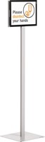 Durable vloerstandaard Info Stand Basic voor ft A4-2