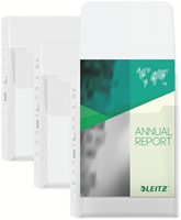 Harmonica showtas Leitz Premium met bovenklep copy safe PP A4  glashelder 5 stuks-5