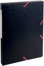 Exacompta elastobox Exabox zwart, rug van 2,5 cm