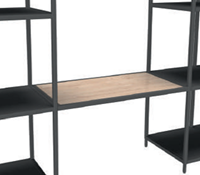 Flexwall tussenhangend legbord 80 breed