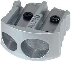 Maped potloodslijper Classic, 2 gaats, uit metaal