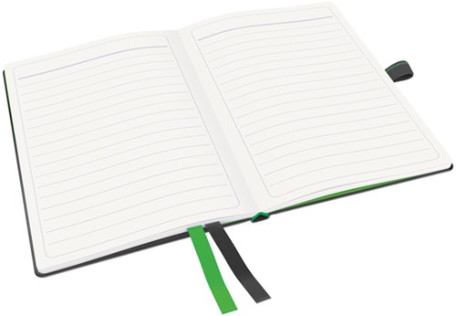 Notitieboek Leitz Complete A6 lijn 160 pagina's 100gr zwart-3