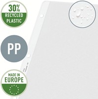 Showtas Leitz Premium copy safe 0.13mm PP A3 landscape transparant 50 stuks-3