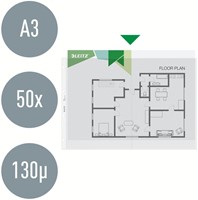 Showtas Leitz Premium copy safe 0.13mm PP A3 landscape transparant 50 stuks-4