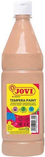 Jovi plakkaatverf, fles van 1000 ml, vleeskleur