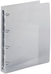 Exacompta ringmap, voor ft A4 maxi, uit PP, 4 ringen van 30 mm, kristal