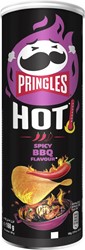 Pringles chips, 160 g, hot BBQ ribs